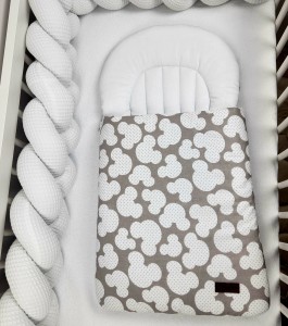 Becik, Rożek Niemowlęcy Myszka Miki 35x75 cm