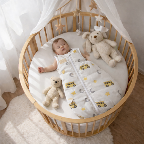 spiworek do spania niemowlency autobus