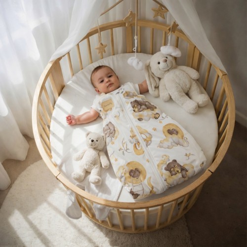 spiworek niemowlecy do spania mis