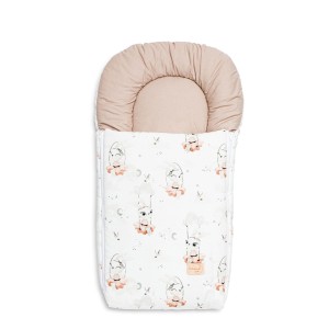 Becik niemowlęcy Dream Bunny - Kolekcja Premium 35x75cm  