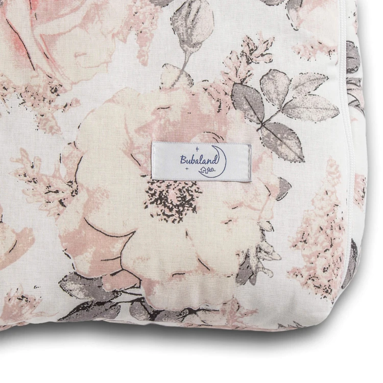 becik_niemowlęcy_flowers_gray
